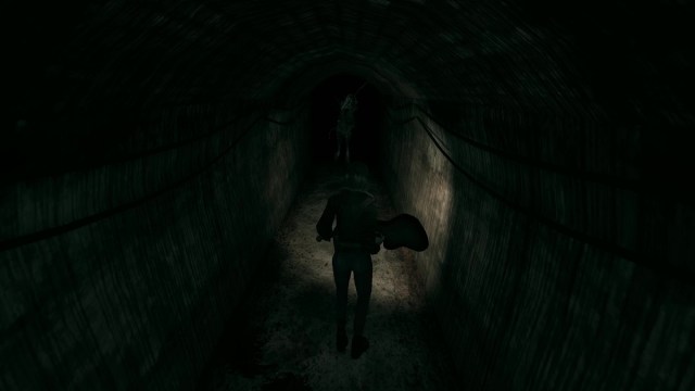 An empty, evil thing at the end of a sewer tunnel.