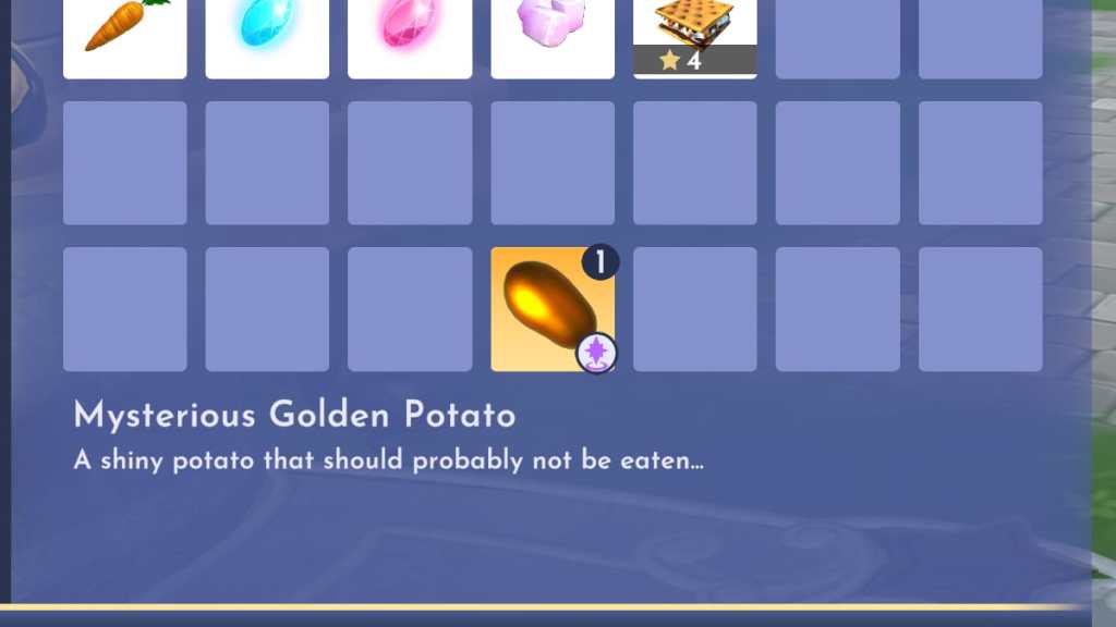 Disney Dreamlight Valley golden potato