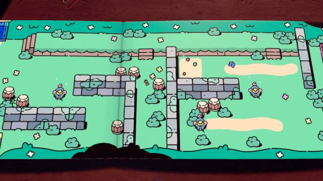 The Plucky Squire secluded ruin