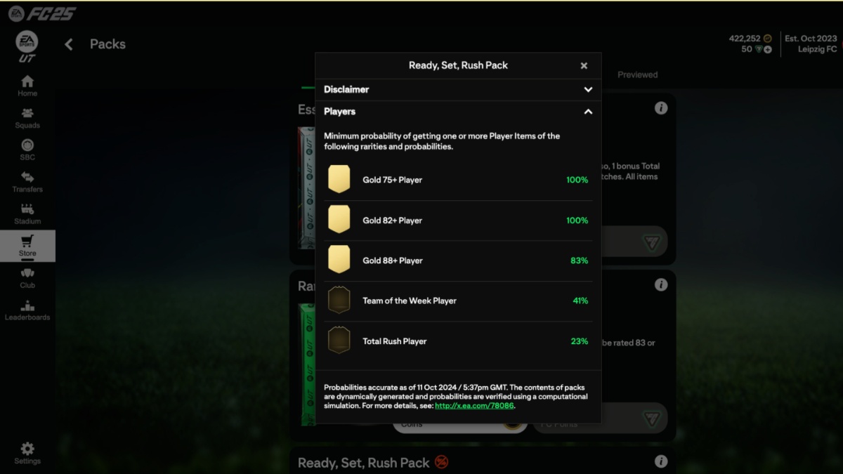 EA FC 25 Should you buy Ready, Set, Rush Pack? Destructoid