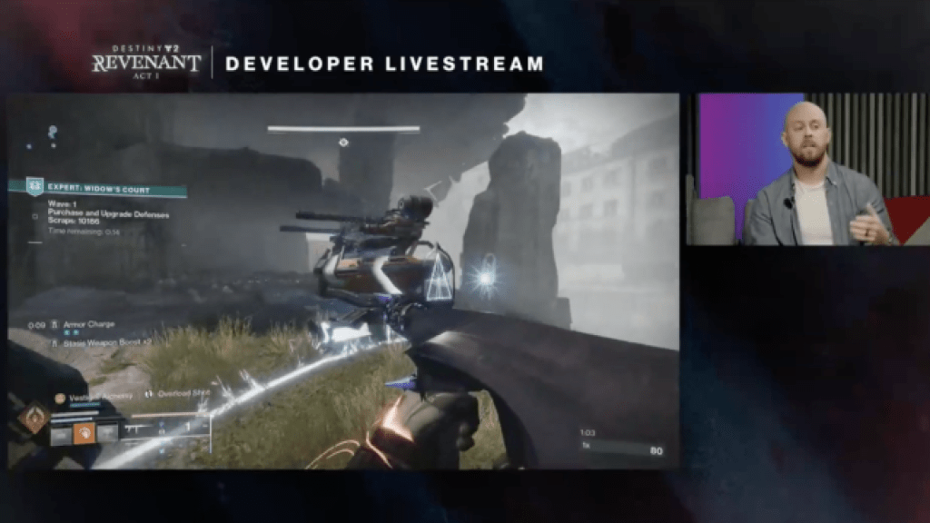Destiny 2 new Onslaught turret.