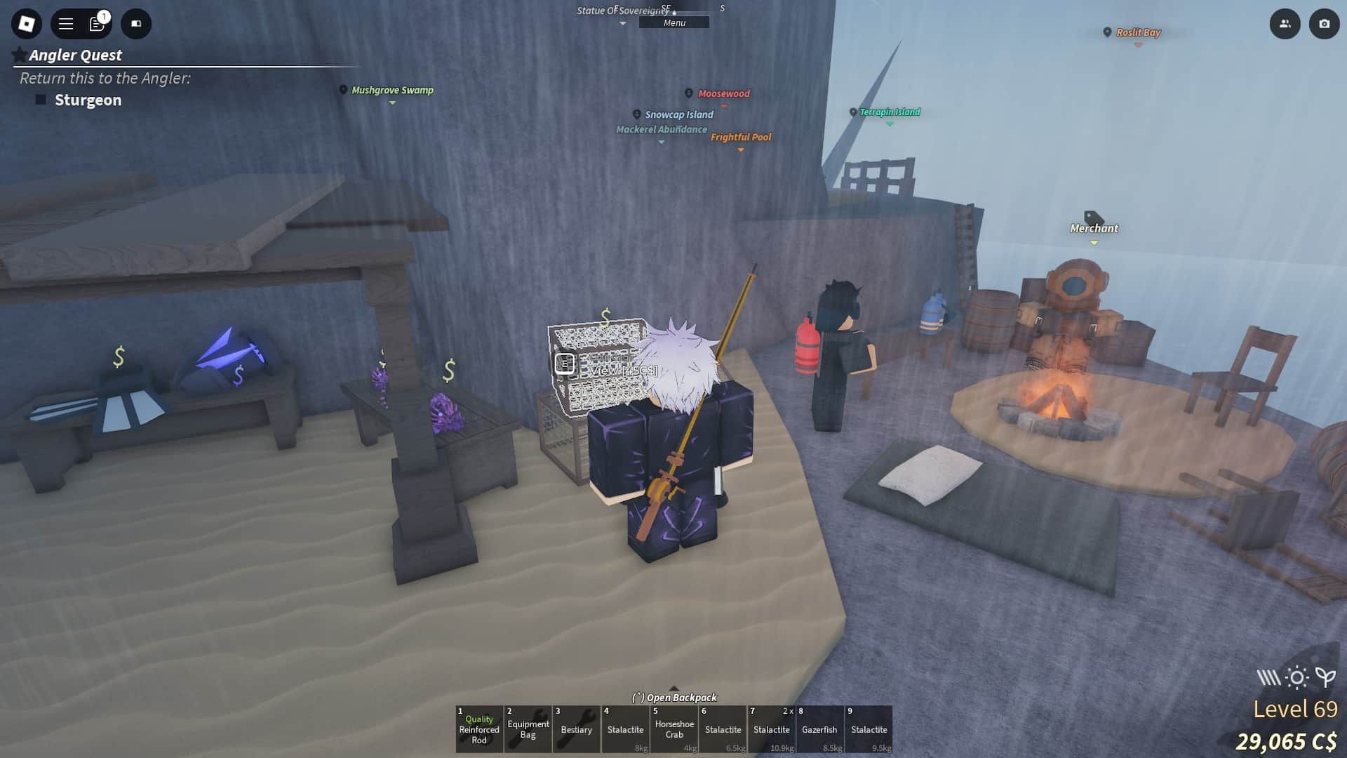 How to Catch Sea Mine in Fisch Roblox - Location & Best Method ...