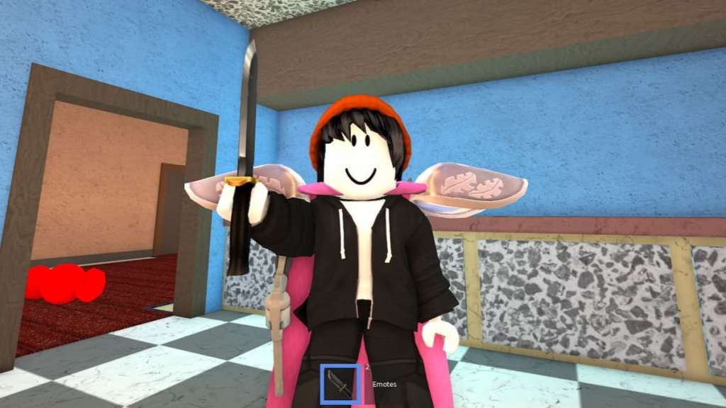How to throw a Knife in Roblox Murder Mystery 2