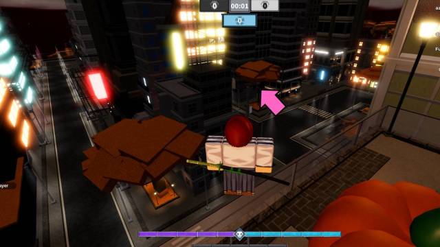 Path to the Mystery Witch location from the Trader in Type Soul