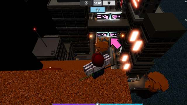 Path to the Mystery Witch location from the Trader in Type Soul