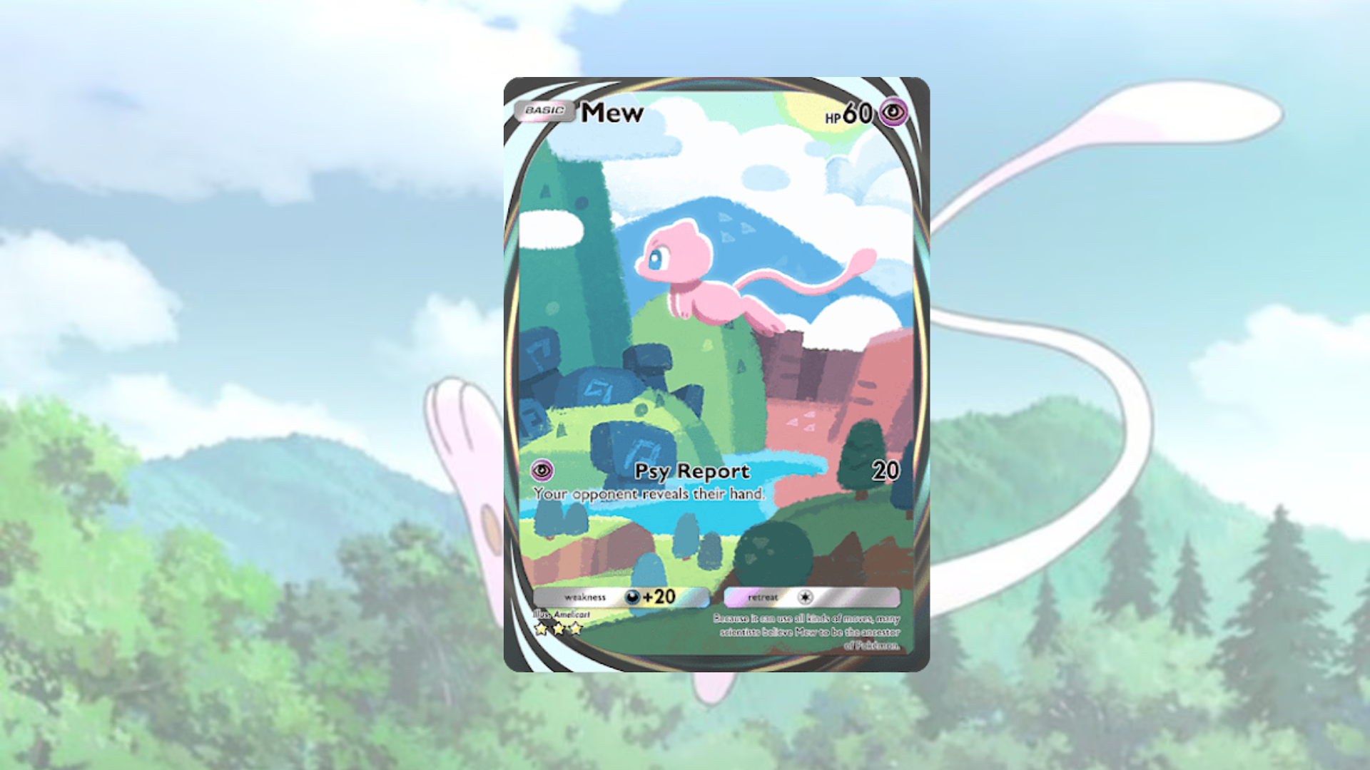 pokemon tcg pocket secret mew card Unlocking the in Pokmon Pocket, #PokemonTCGPocket #pokemon #PokemonTCG #PokemonTCGP #TCGP Secret Mew : r/PTCGP