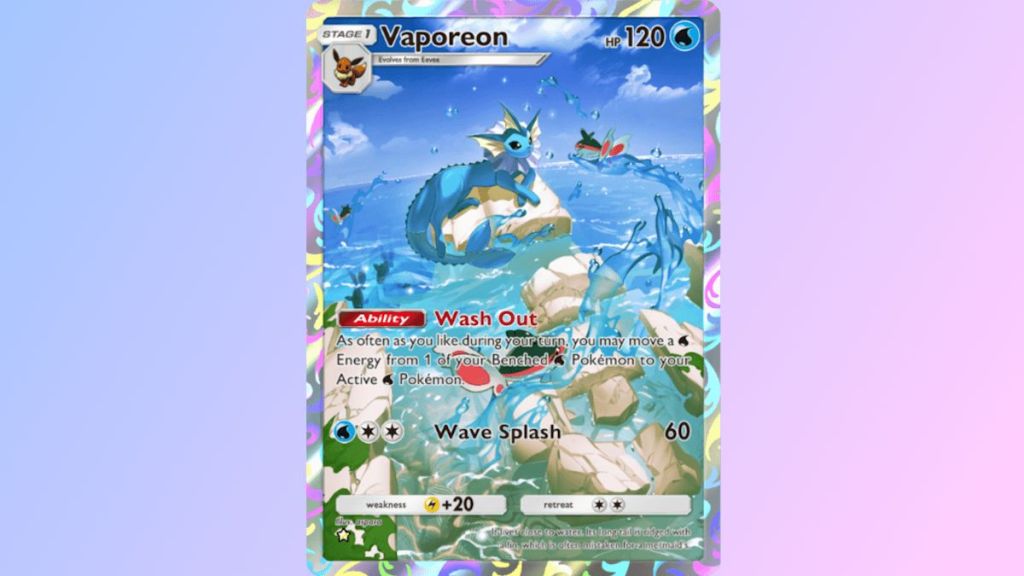 Pokemon TCG Pocket Best Vaporeon deck