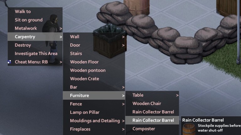 Rain Collector Project Zomboid