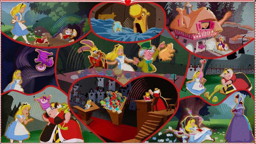 Disney Dreamlight Valley Alice in Wonderland puzzle image