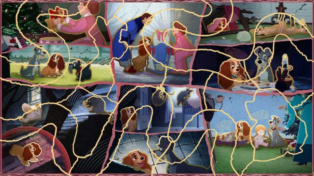 Disney Dreamlight Valley Lady and the Tramp puzzle solution