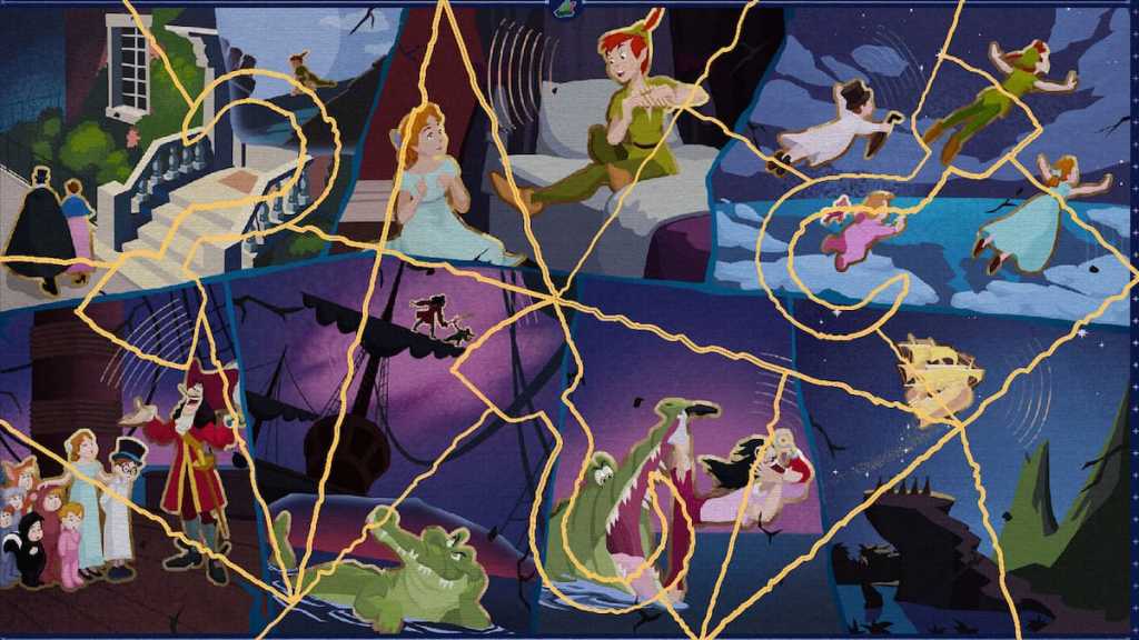 Disney Dreamlight Valley Peter Pan puzzle solution