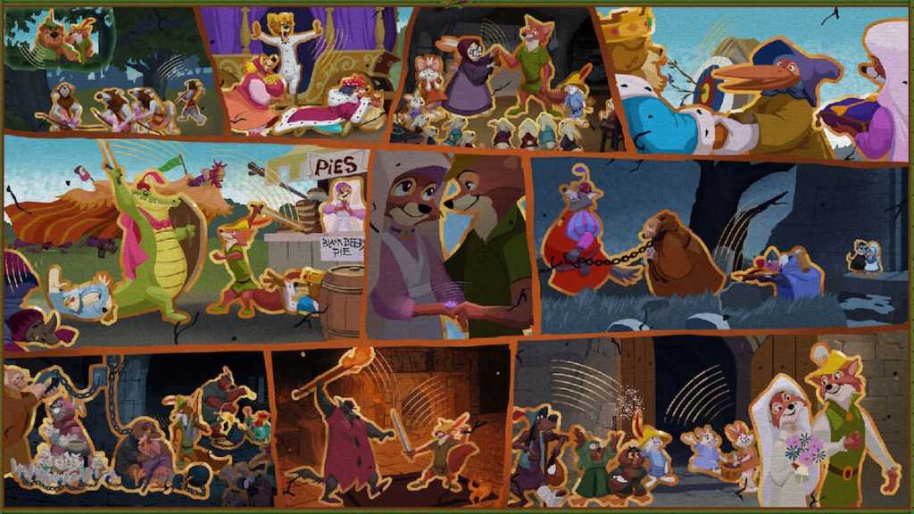 Disney Dreamlight Valley Robin Hood puzzle