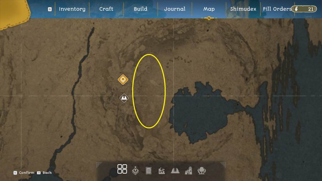 Towers of Aghasba limestone map location