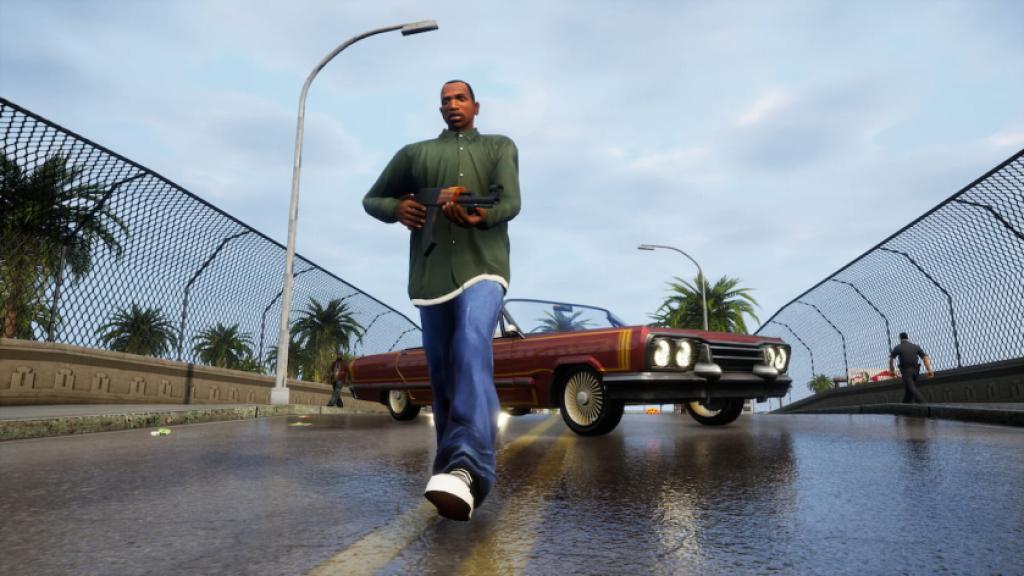 CJ in Grand Theft Auto: San Andreas