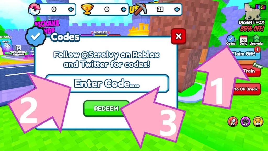 +1 Block Per Click codes (January 2025) – Destructoid