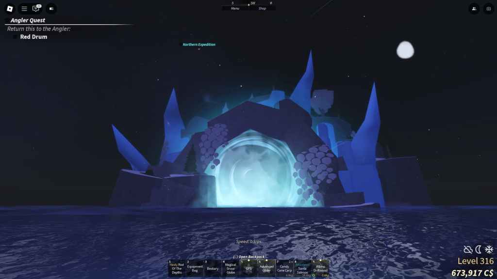 Complete Fisch Roblox Map [Blue Moon] - All Island Locations and ...
