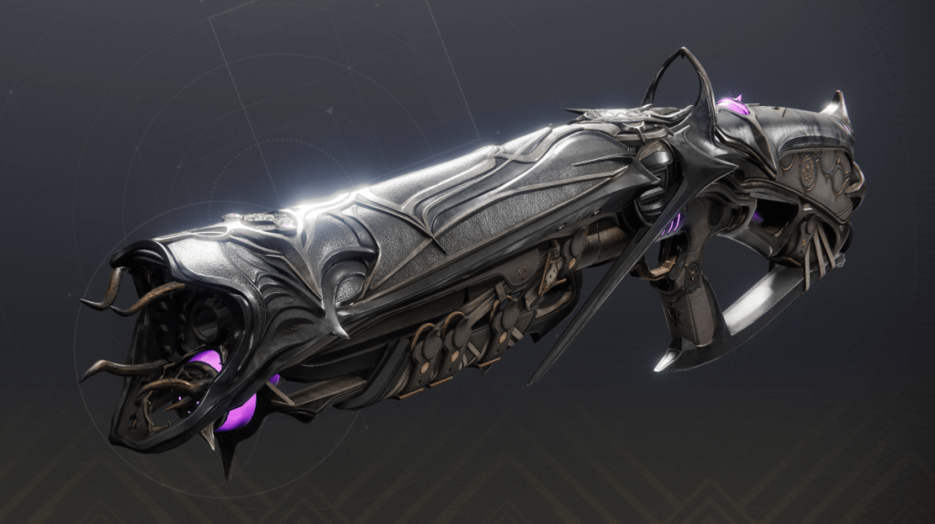 Destiny 2's Slayer's Fang Exotic shotgun.