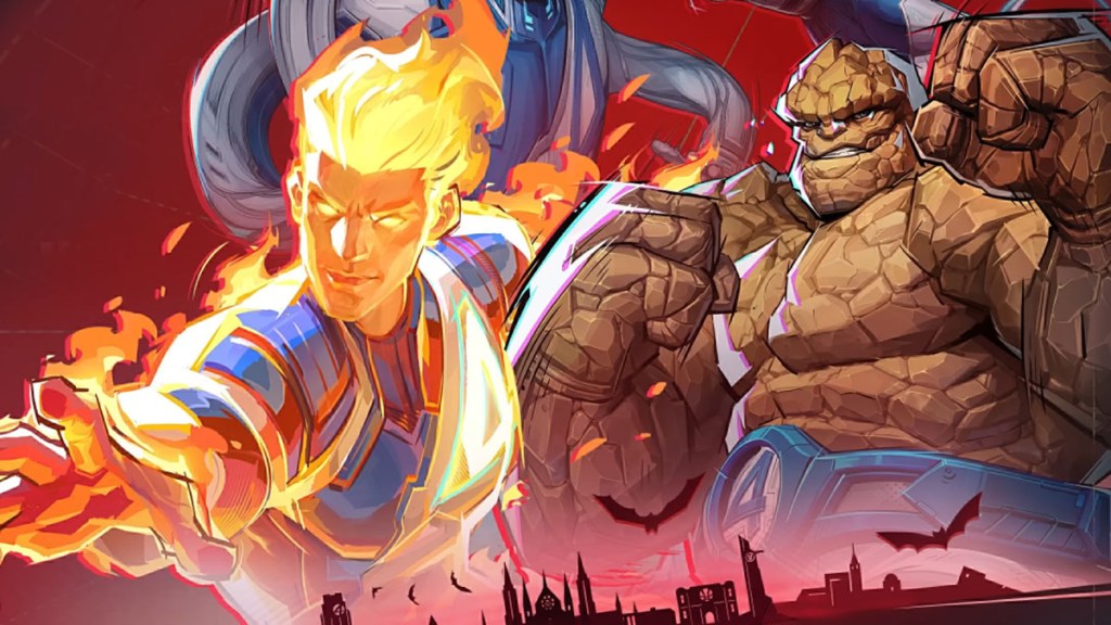 Human Torch and The Thing in Marvel Rivals season 1.5