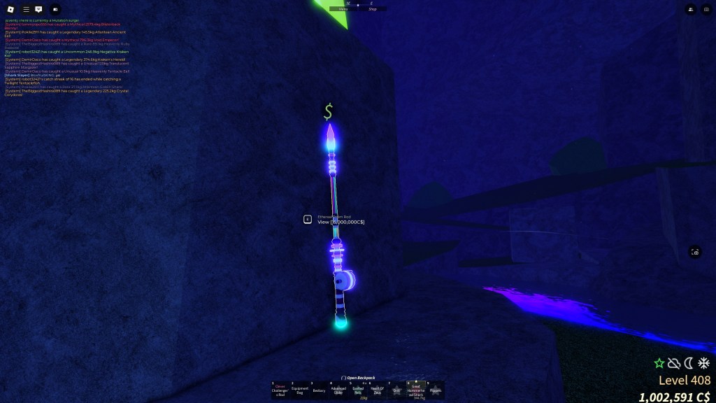 Ethereal Prism Rod from Fisch
