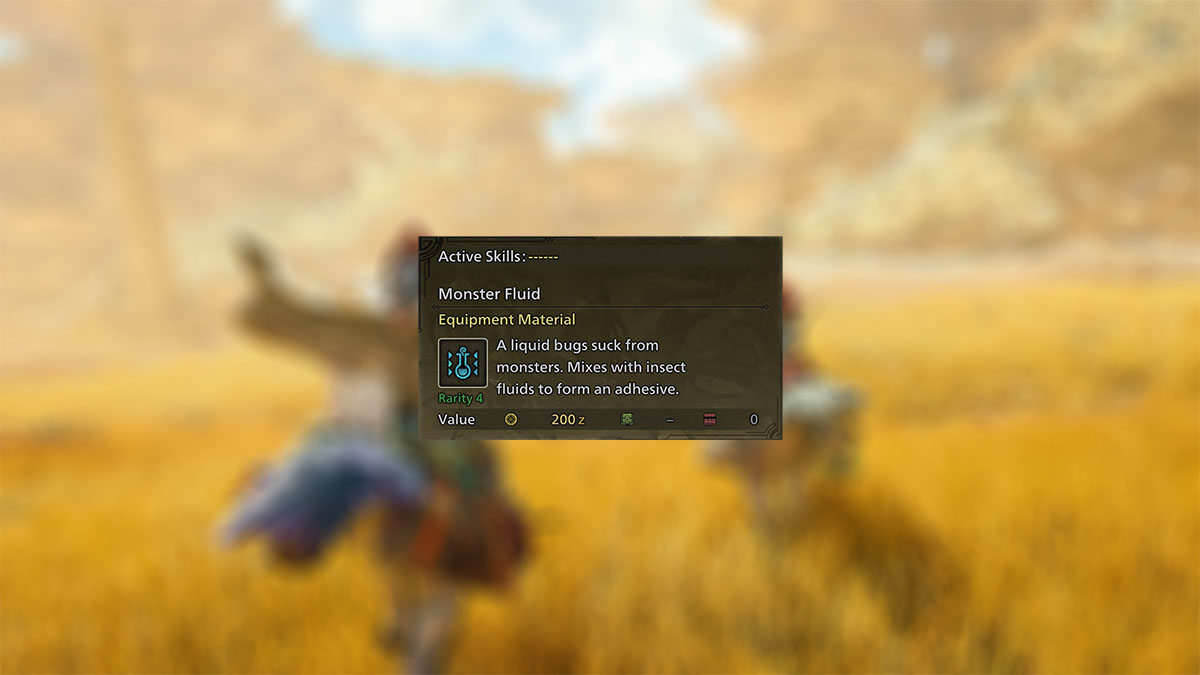 How to find and farm Monster Fluid in Monster Hunter Wilds