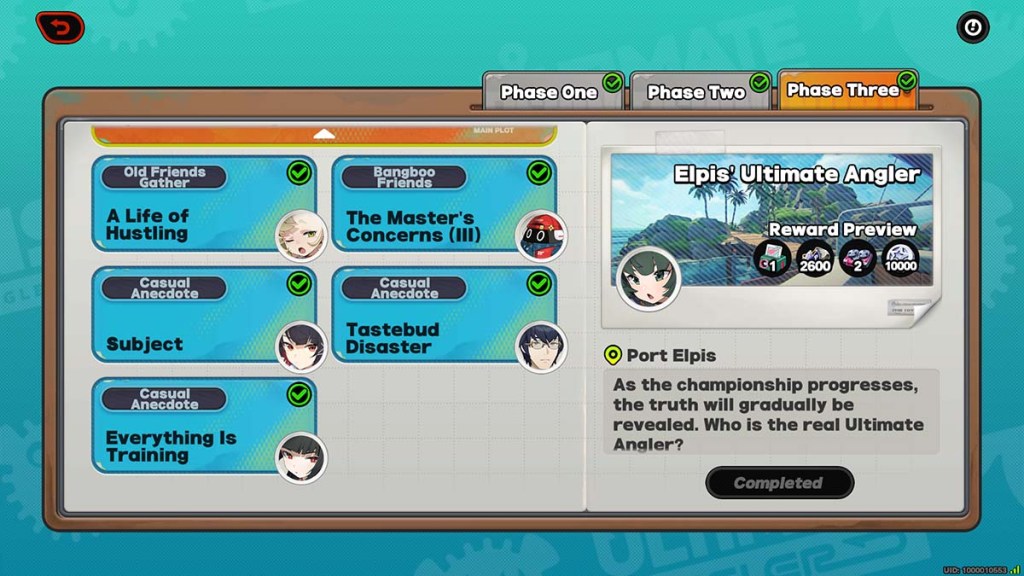 Phase Three Port Anecdotes in Zenless Zone Zero