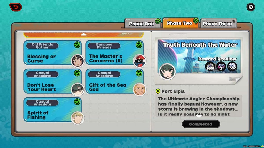 Phase Two Port Anecdotes in Zenless Zone Zero