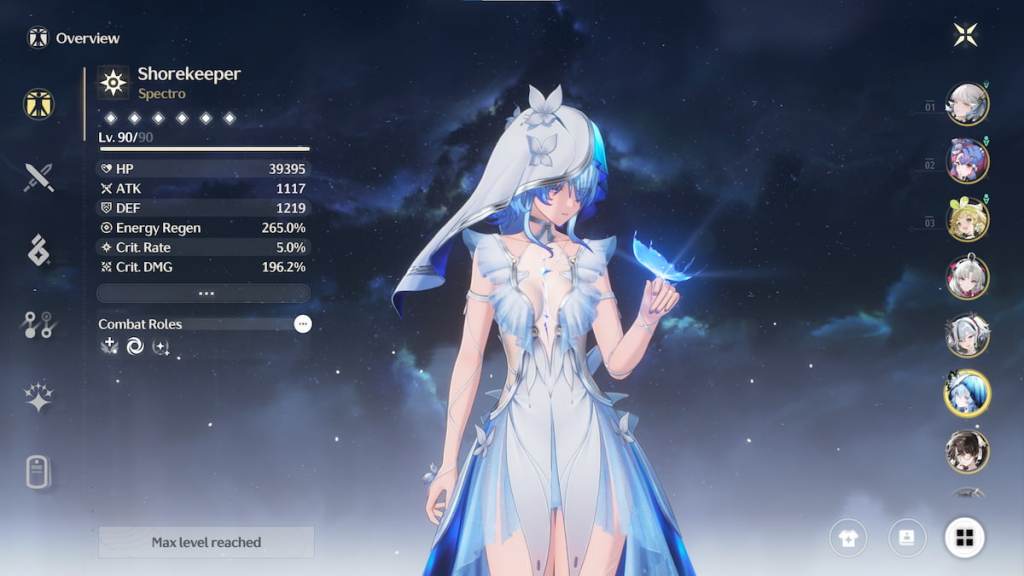 Shorekeeper in Wuthering Waves