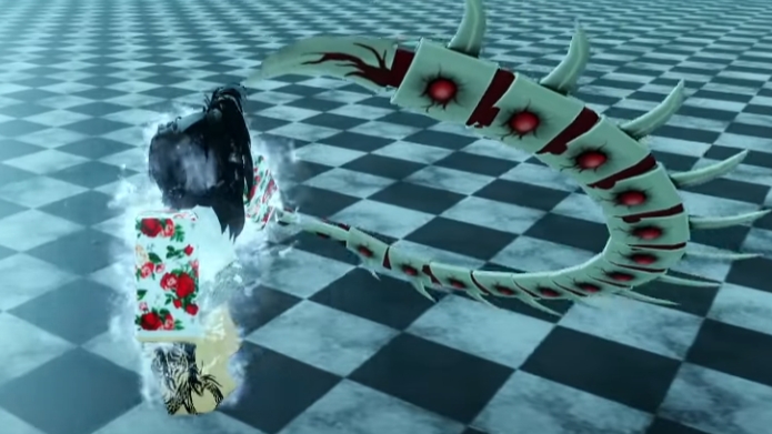 A Ghoul RE player is holding the Fenguchi One Quinque