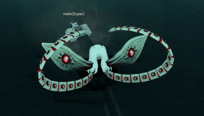 A Ghoul player is using the Hinami Kagune