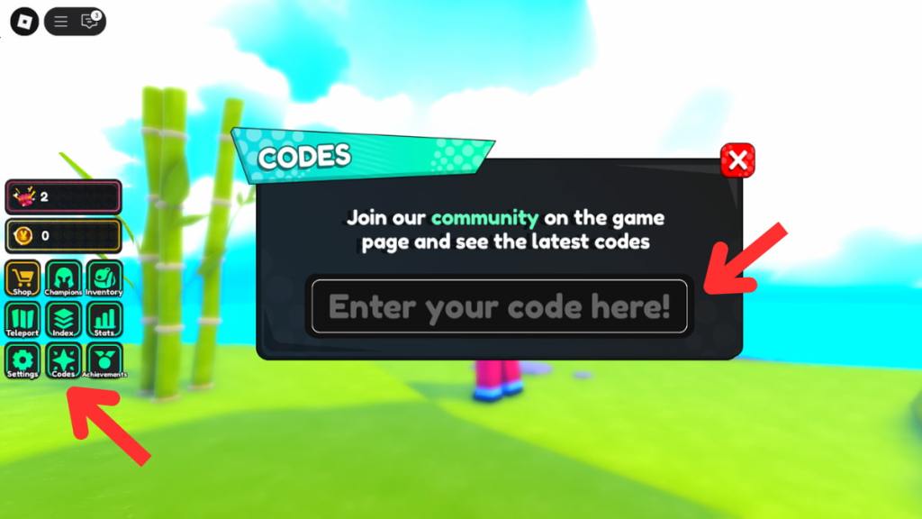 How to redeem Anime Power codes