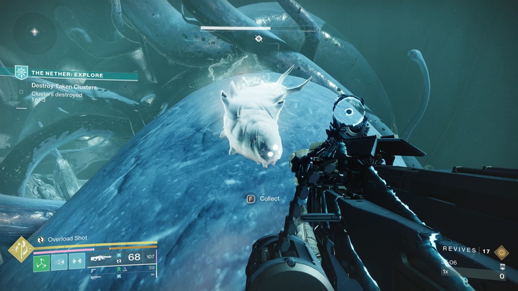 Mausoleum Tithing Worm two in Destiny 2