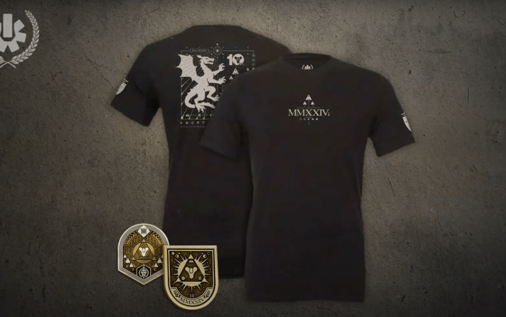 Destiny 2 Moments of Triumph 2024 shirt.
