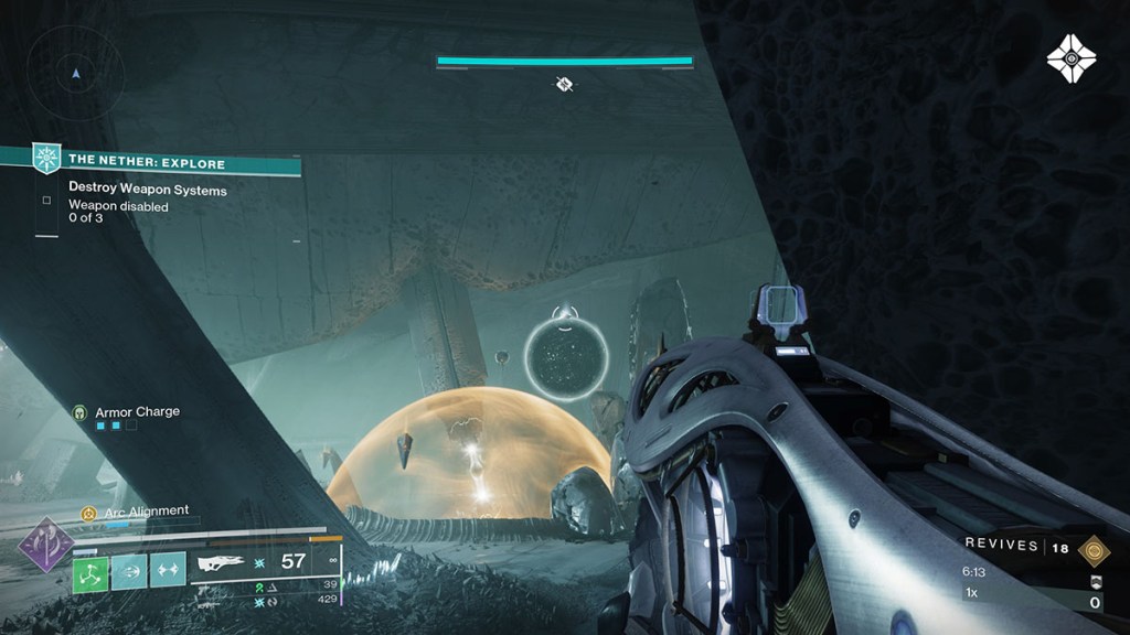 Taken Blight with Hall of Souls Tithing Worm one in Destiny 2