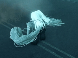 A Ghoul is using the Tatara Kagune