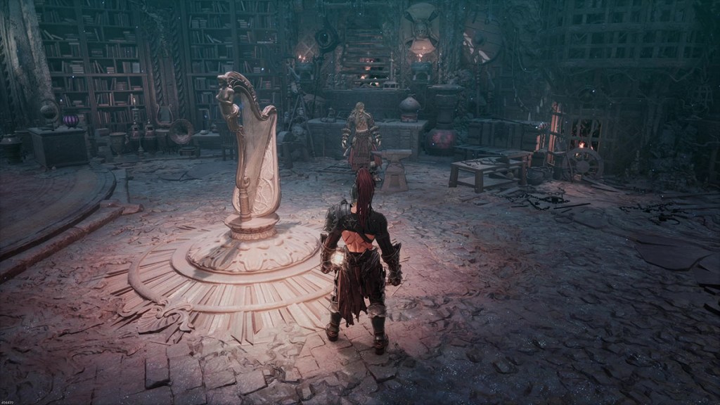 The blacksmith Qazumaka in the Crevice workshop