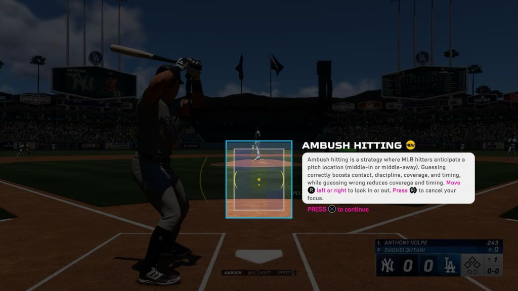 Ambush Hitting in MLB The Show 25