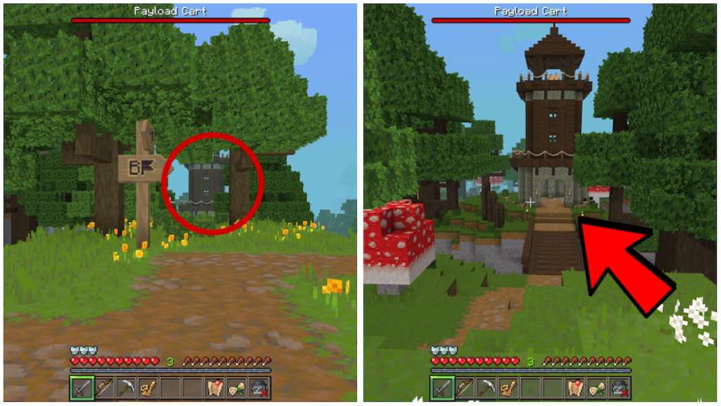 Where to find Battle Axe in Minecraft Movie Live Event