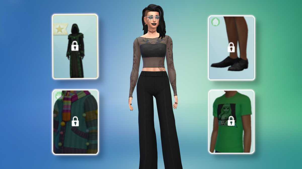 How to use locked Create a Sim (CAS) items in The Sims 4 – Destructoid