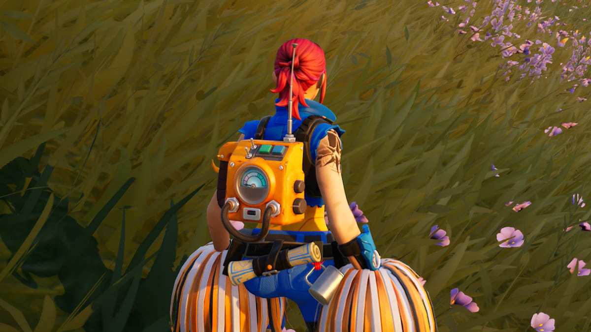 Backpack Scan How to scan Mysterious Energy Signatures with the backpack in Fortnite ...