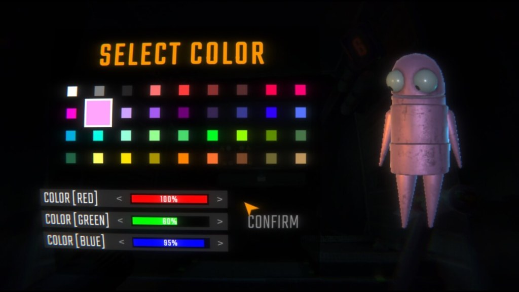 R.E.P.O screenshot of the Custom Colors mod.