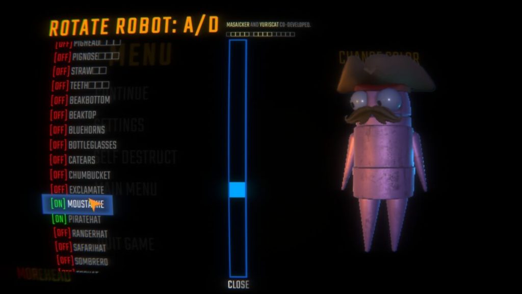 R.E.P.O screenshot of the More Head mod.