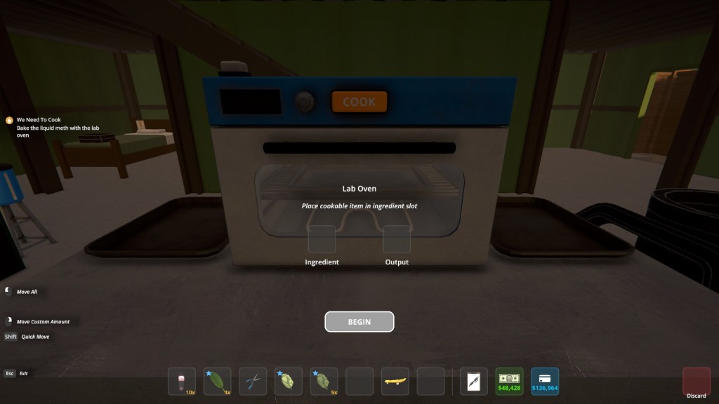 Lab Oven in Schedule 1