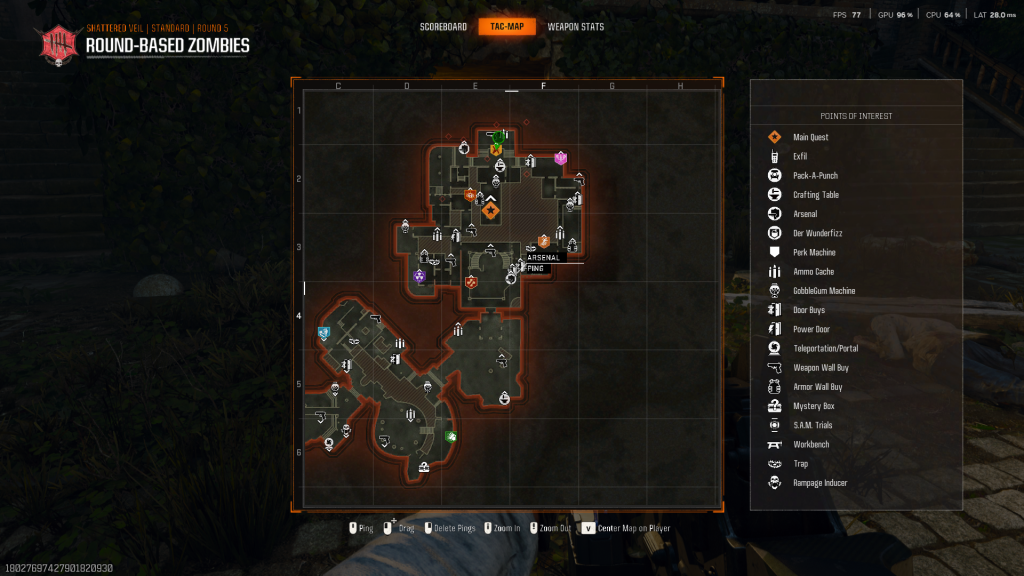 Rear Patio location in Black Ops 6 Shattered Veil