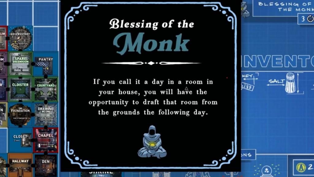 A blessing in Blue Prince