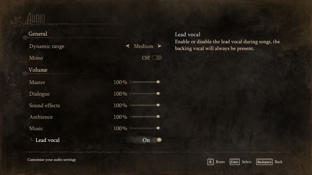 The Lead Vocals optin from South of Midnight.