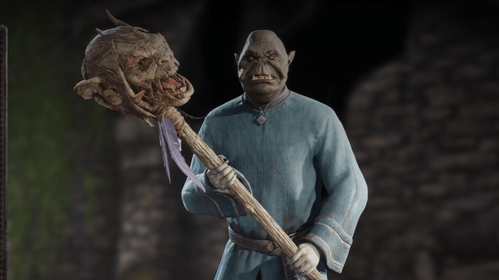 Orc Mage in Oblivion Remastered.