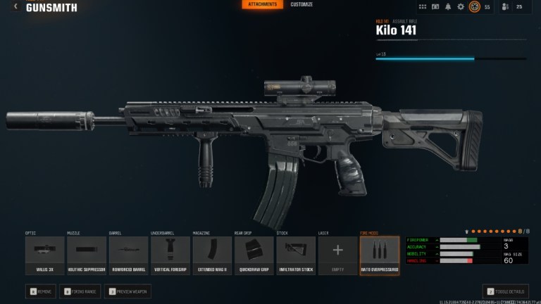 The best Kilo 141 loadout in Warzone β Destructoid