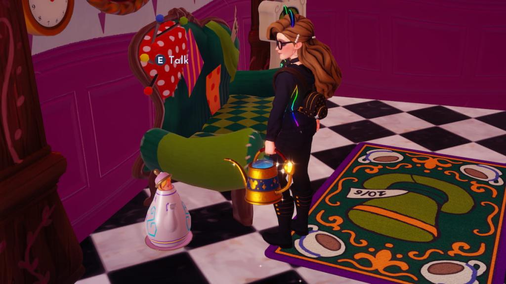 Teapot Alice in Disney Dreamlight Valley