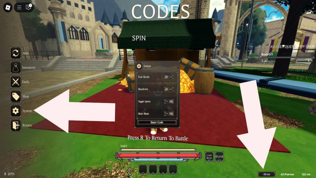 How to redeem Spellblade codes.