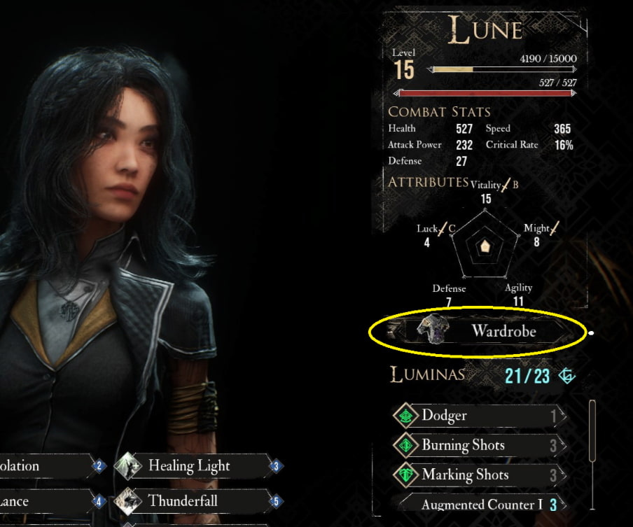 Where to find the Wardrobe in Expedition 33